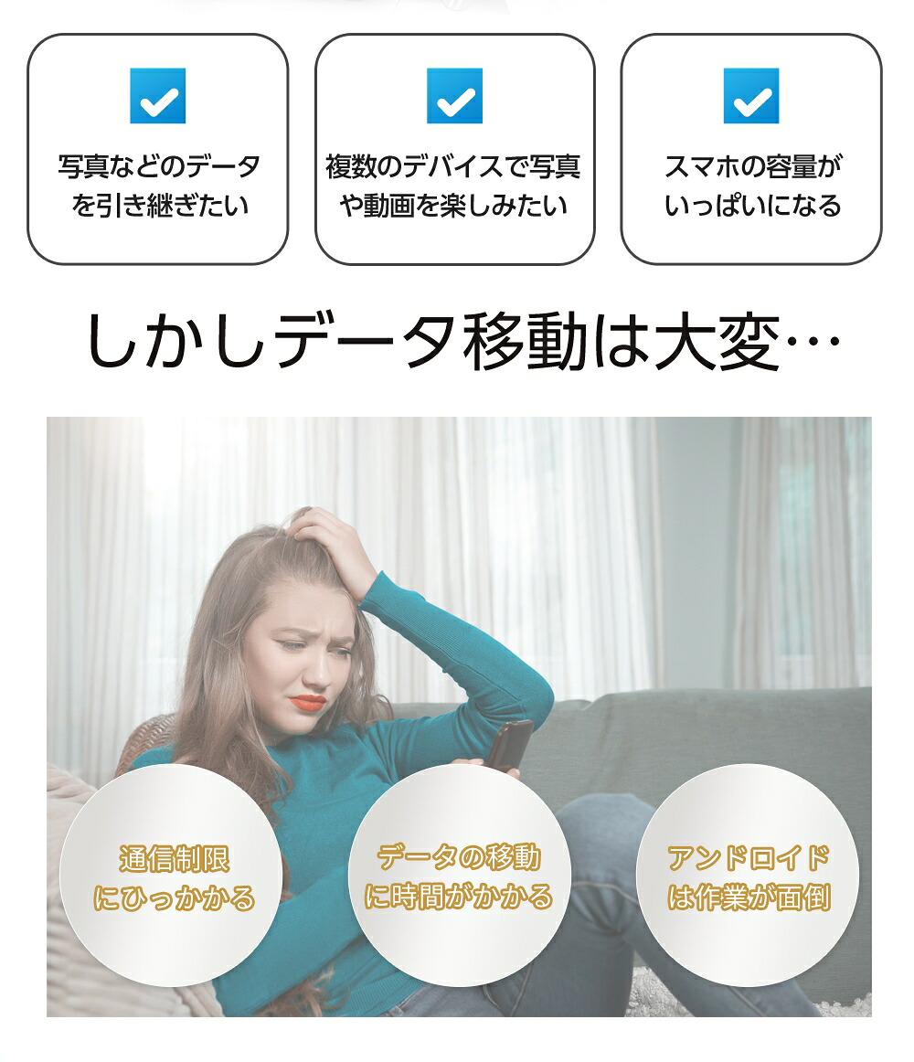 【100円OFFクーポン】【楽天6冠獲得！3カラー選べる】【iPhone15/16/17シリーズ対応】iPhone USBメモリ 64GB/128GB/256GB/512GB スマホ用 3in1 Lightning/Type-C/USB3.0 パソコン 高速データ転送 iphoneデータ移行 iOS/Android/Mac対応 EC - 画像4